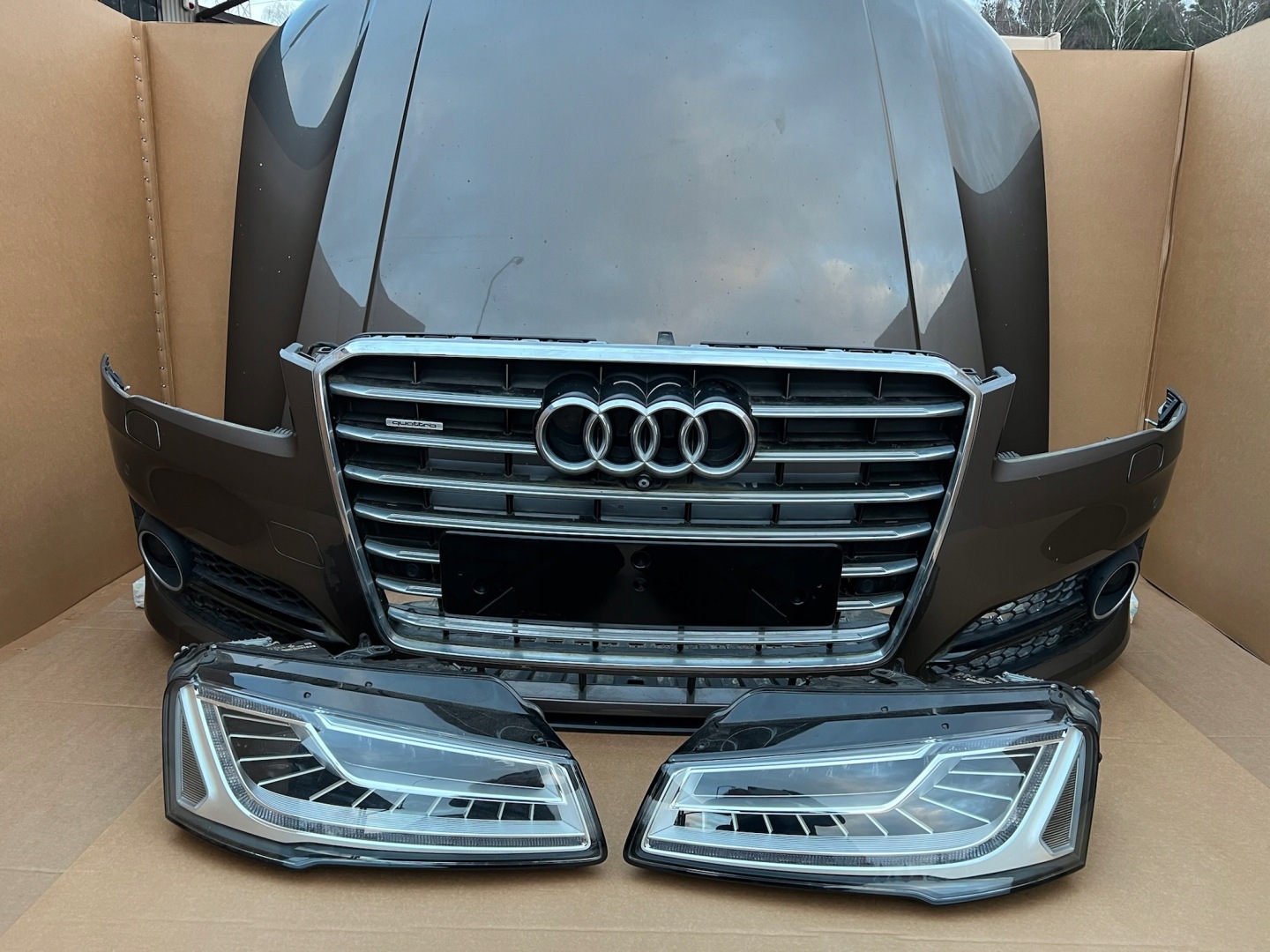 Motorhaube Audi A8 Bonnet Hood - Thumbnail 6
