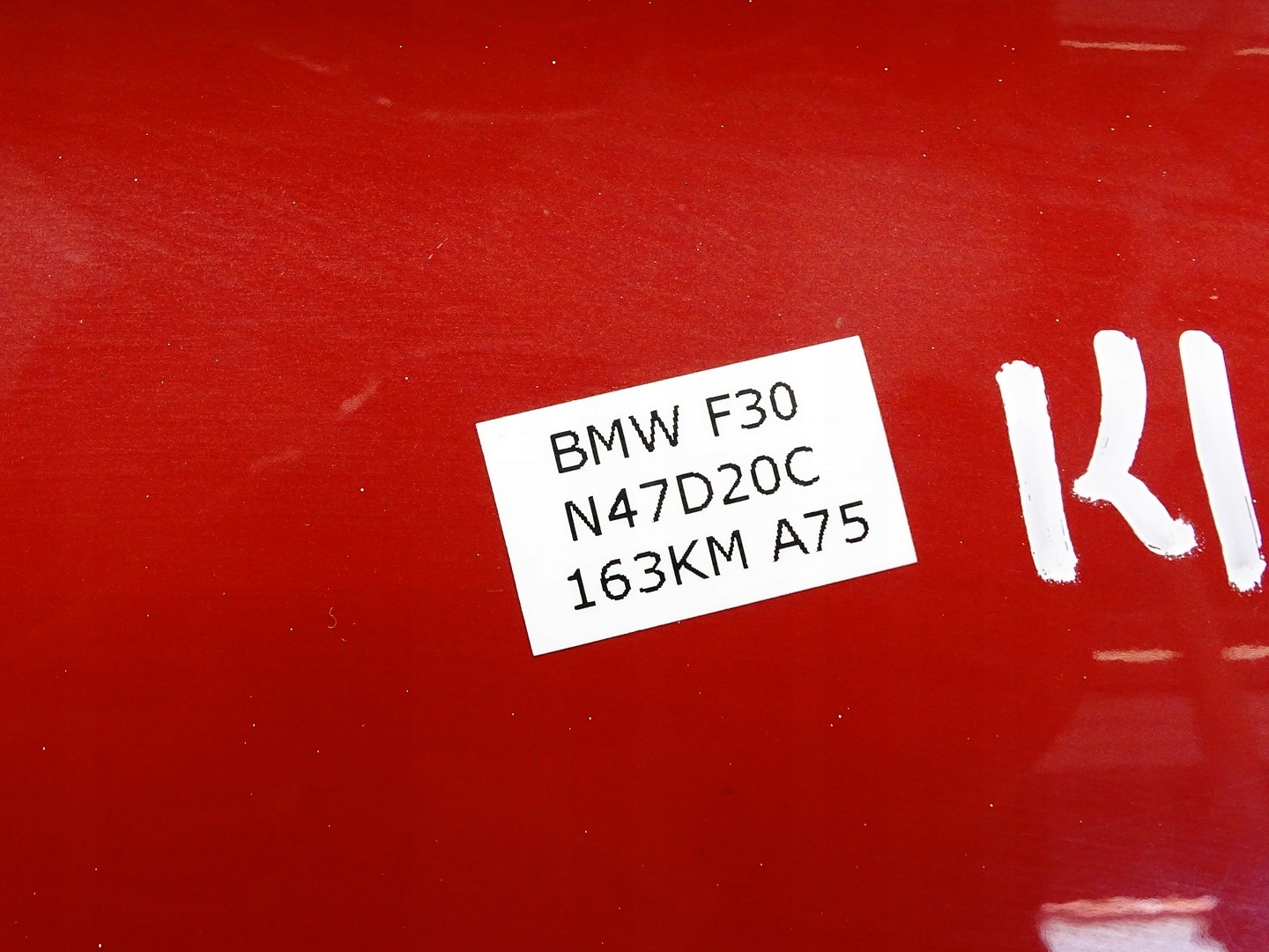 BMW 3 F30 Tür Hinten Rechts Limousine Door Porta Porte - Thumbnail 12