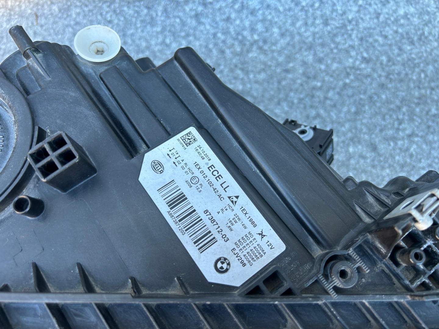 Frontscheinwerfer BMW 3 F31 8738712 Facelift LED Rechts Scheinwerfer Headlight - Thumbnail 7