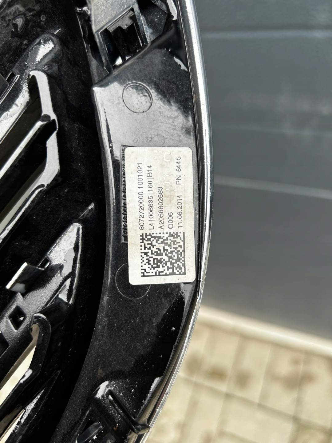 Mercedes-Benz C-Klasse W205 Kühlergrill FRONTGRILL Kühlergitter - Thumbnail 8