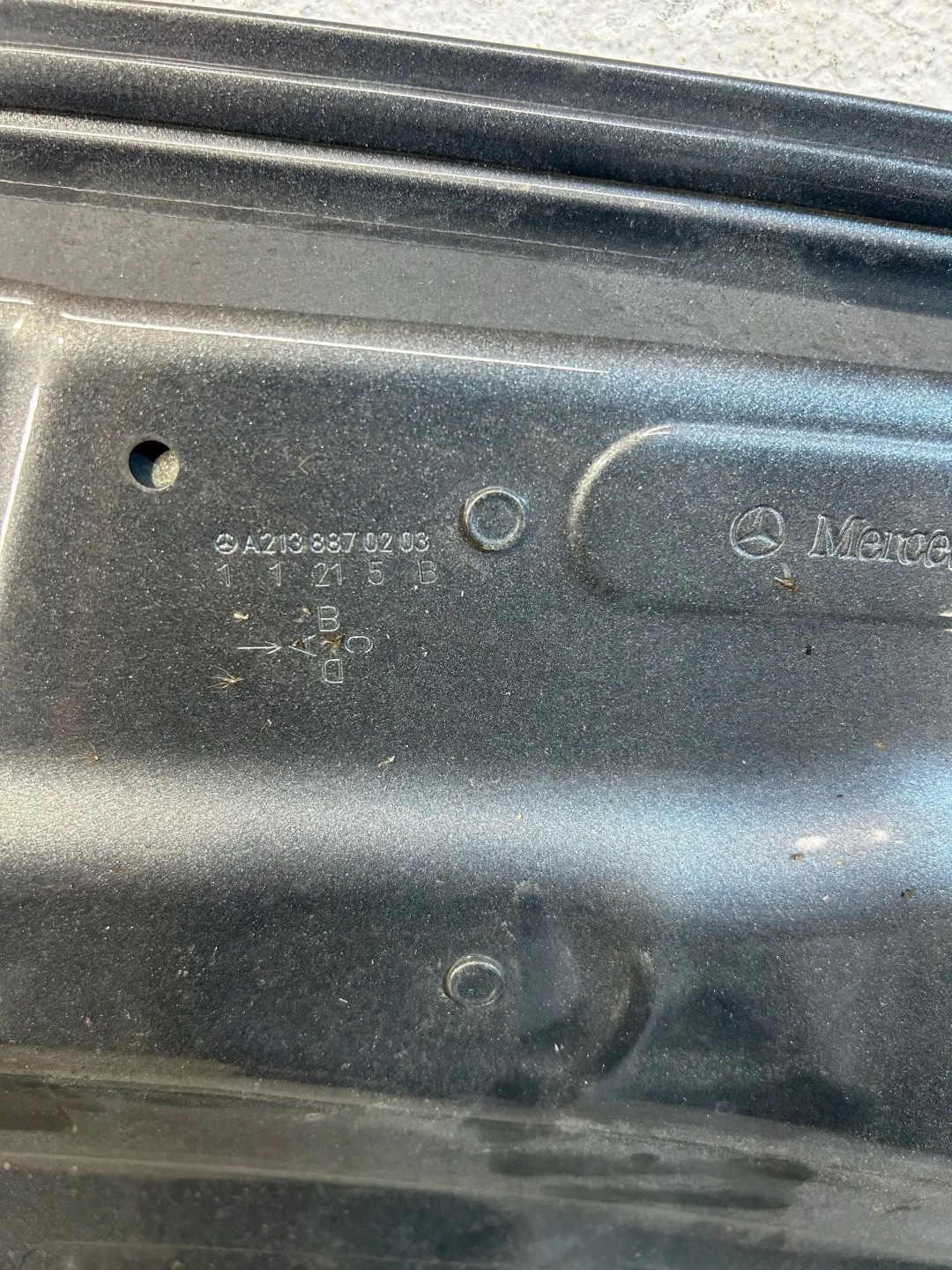 Motorhaube Mercedes-Benz E-Klasse W213 Bonnet Hood - Thumbnail 9