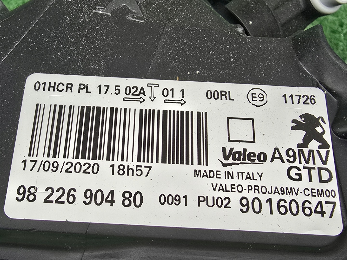Frontscheinwerfer Peugeot 208 I 9822690480 LED Links Scheinwerfer Headlight - Thumbnail 6