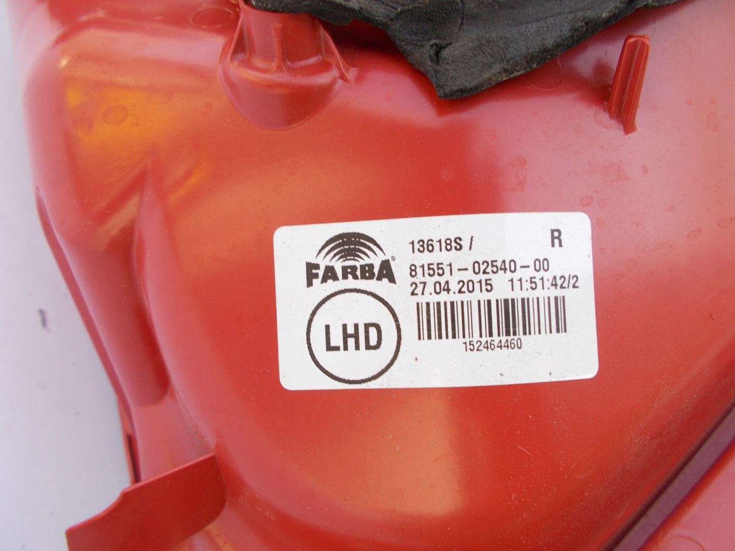 Toyota Auris E150 Rückleuchte Rearlamp - Thumbnail 9