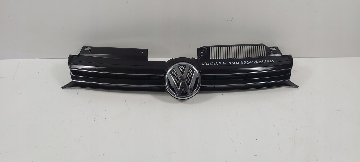VW Golf VI Kühlergrill FRONTGRILL Kühlergitter 5K0853651AL - Thumbnail 1