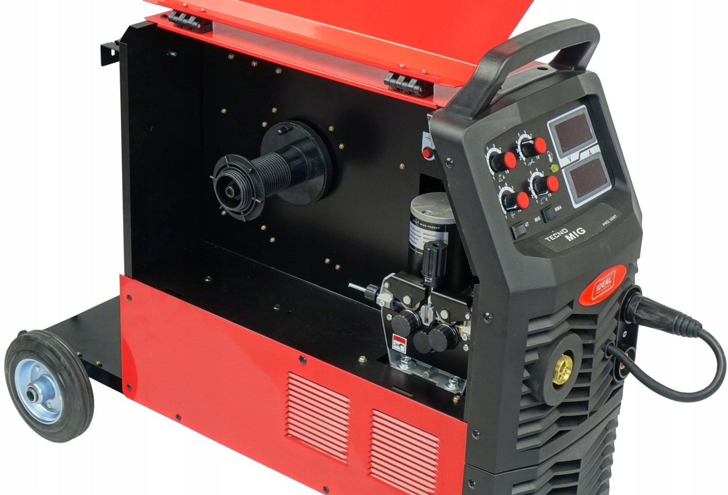 SPAWARKA IDEAL TECNO MIG 280 4x4 DIGITAL MMA 210A 400V PÓŁAUTOMAT