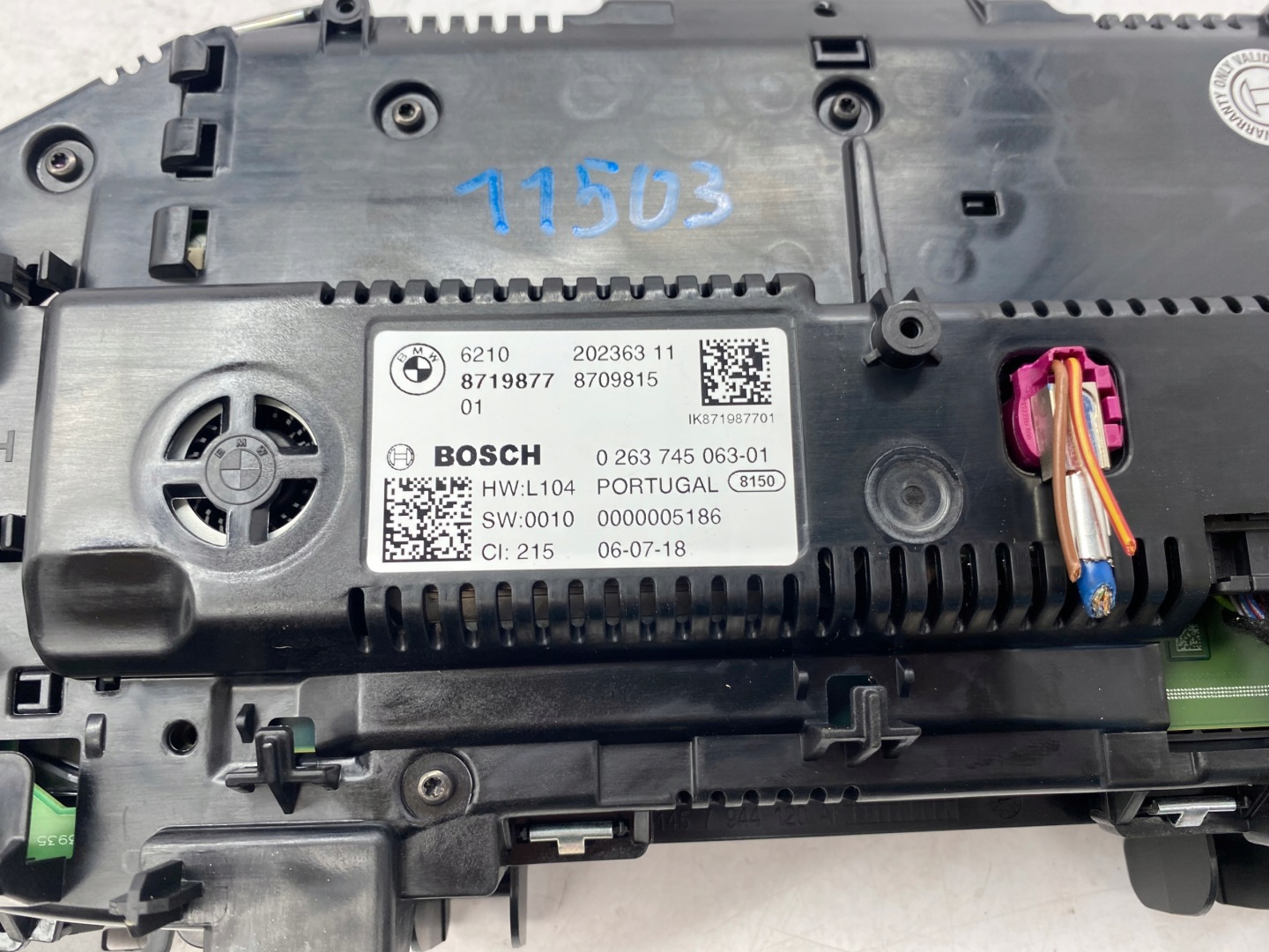 BMW 5 G30 8719877 Screen Kombiinstrument Tacho - Thumbnail 7