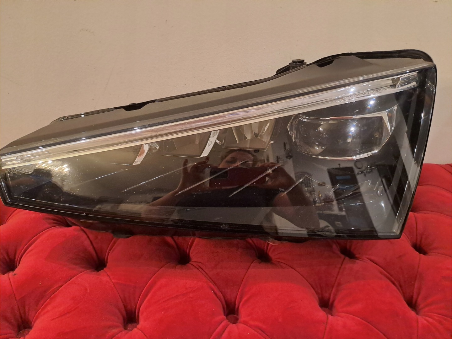 Frontscheinwerfer Skoda Scala 657 657941015A LED Links Scheinwerfer Headlight - Thumbnail 1