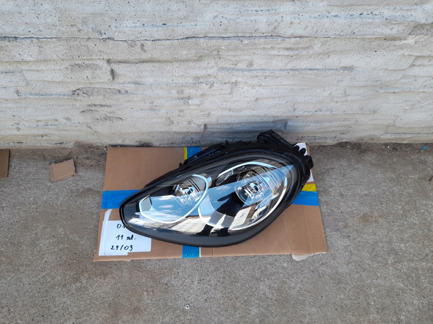 Frontscheinwerfer Porsche Cayenne 9YA Facelift LED Links Scheinwerfer Headlight - Thumbnail 6