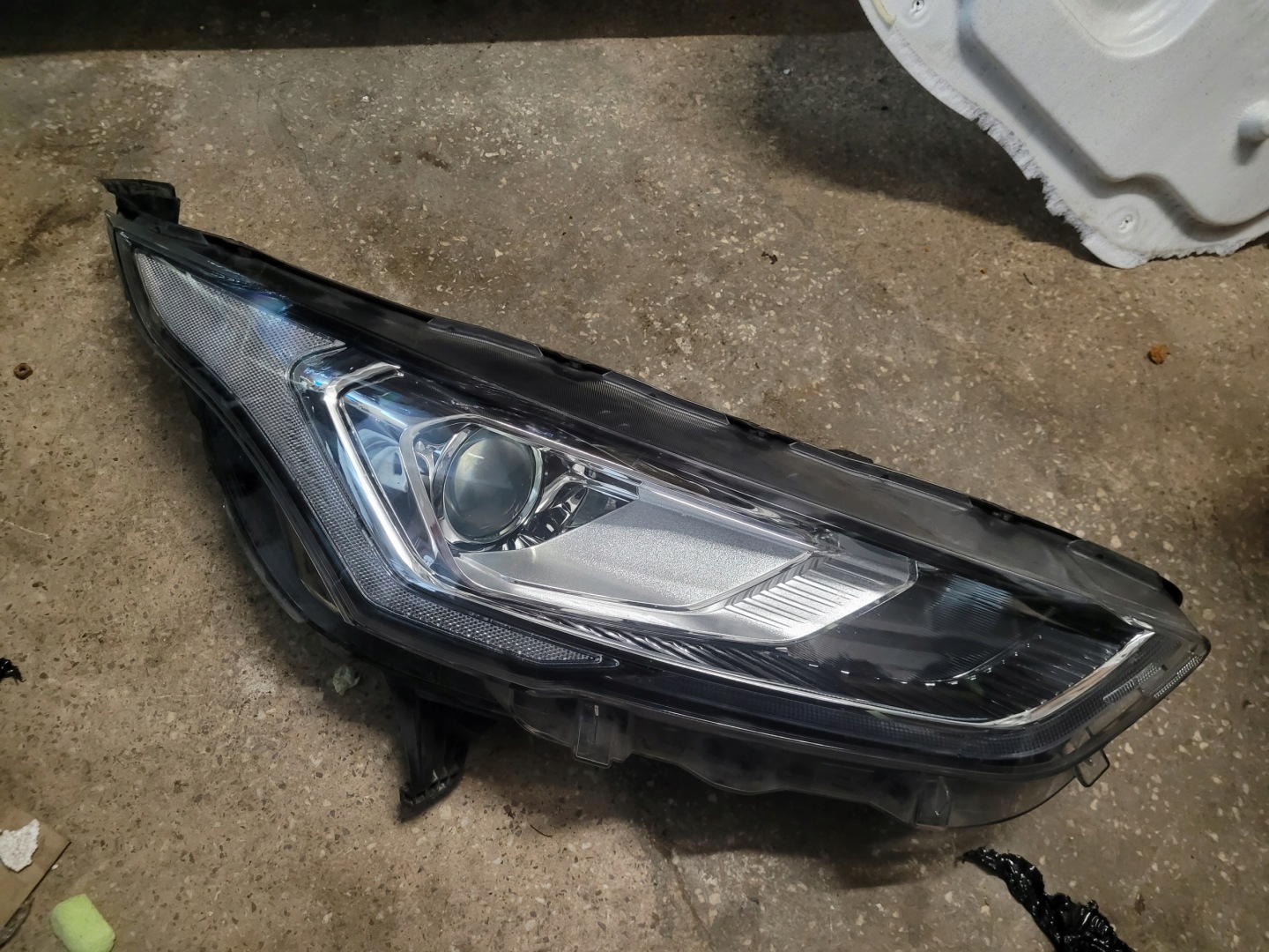 Frontscheinwerfer Ford Tourneo Connect 1 Mk1/Mk2 KT1B13D154AD Xenon Rechts Headlight - Thumbnail 1