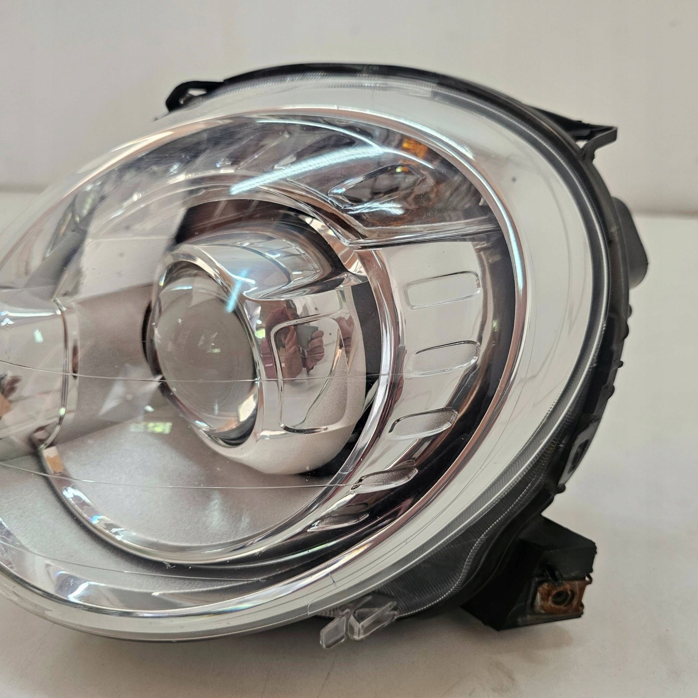 Frontscheinwerfer Fiat 500 ZAF 120 Xenon Links Scheinwerfer Headlight - Thumbnail 6