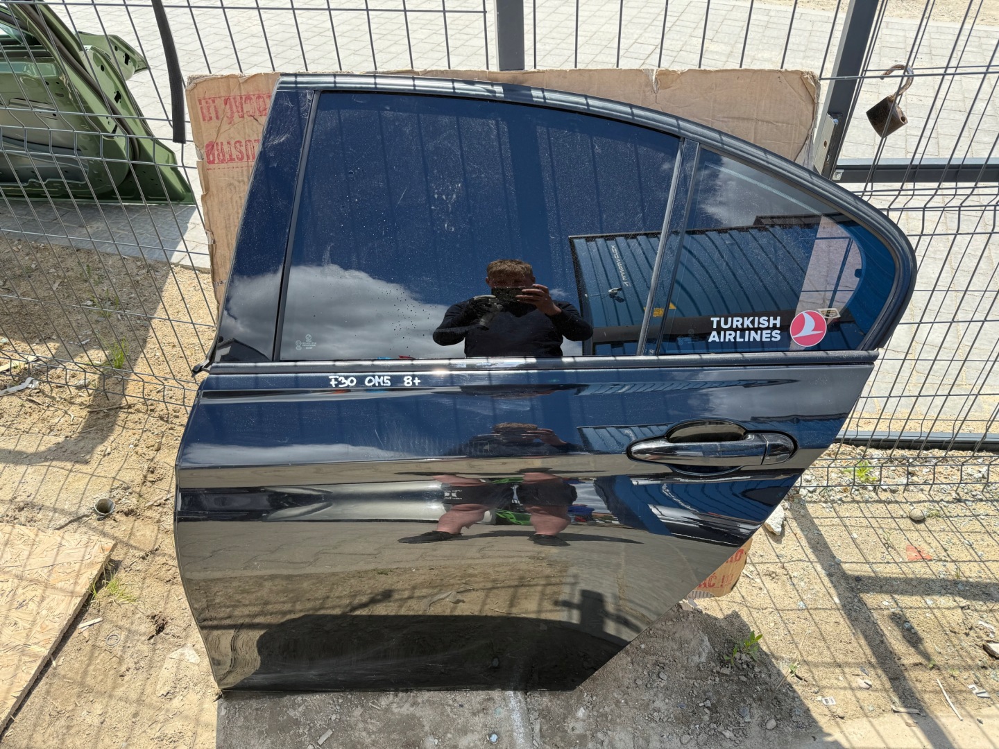 BMW 3 F30 Tür Hinten Links Door Porta Porte - Image 1