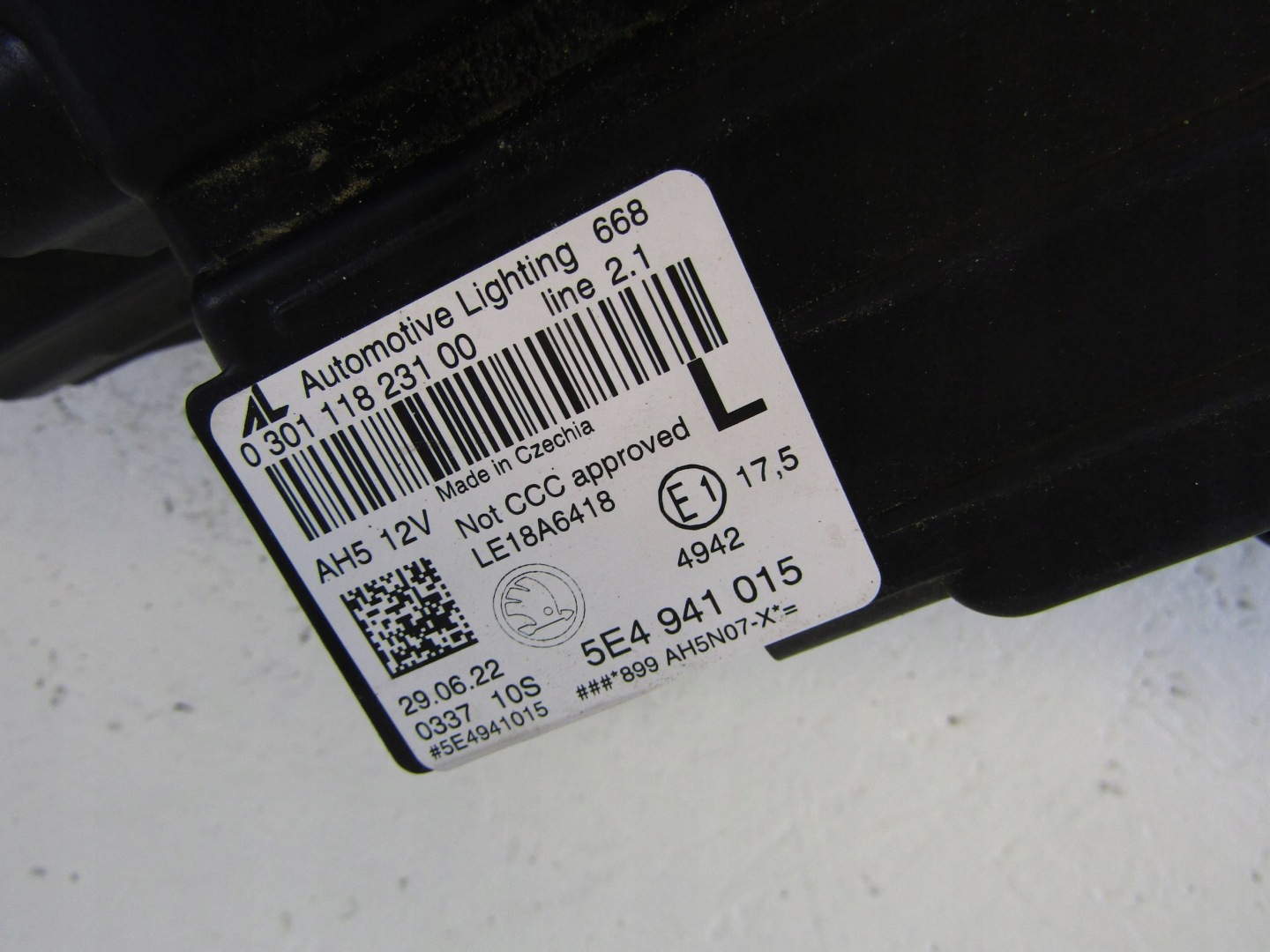 Frontscheinwerfer Skoda Octavia 1U 5E4941015 LED Links Scheinwerfer Headlight - Thumbnail 12