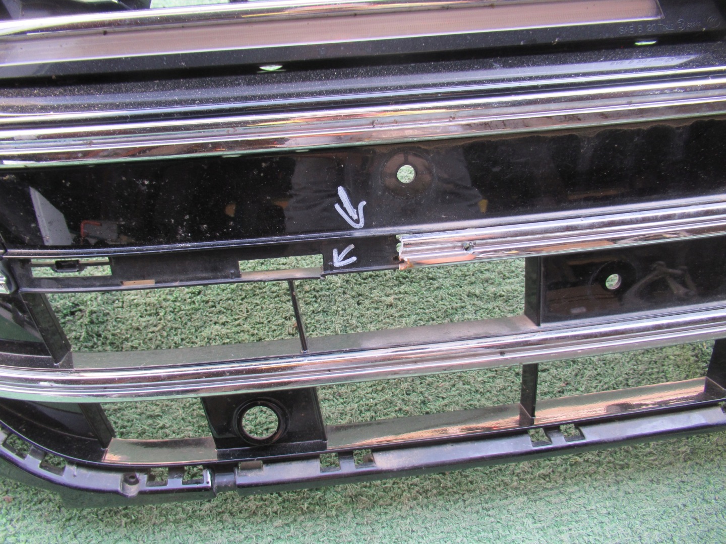 VW Arteon 3H Kühlergrill FRONTGRILL Kühlergitter 3G8853655J - Thumbnail 3