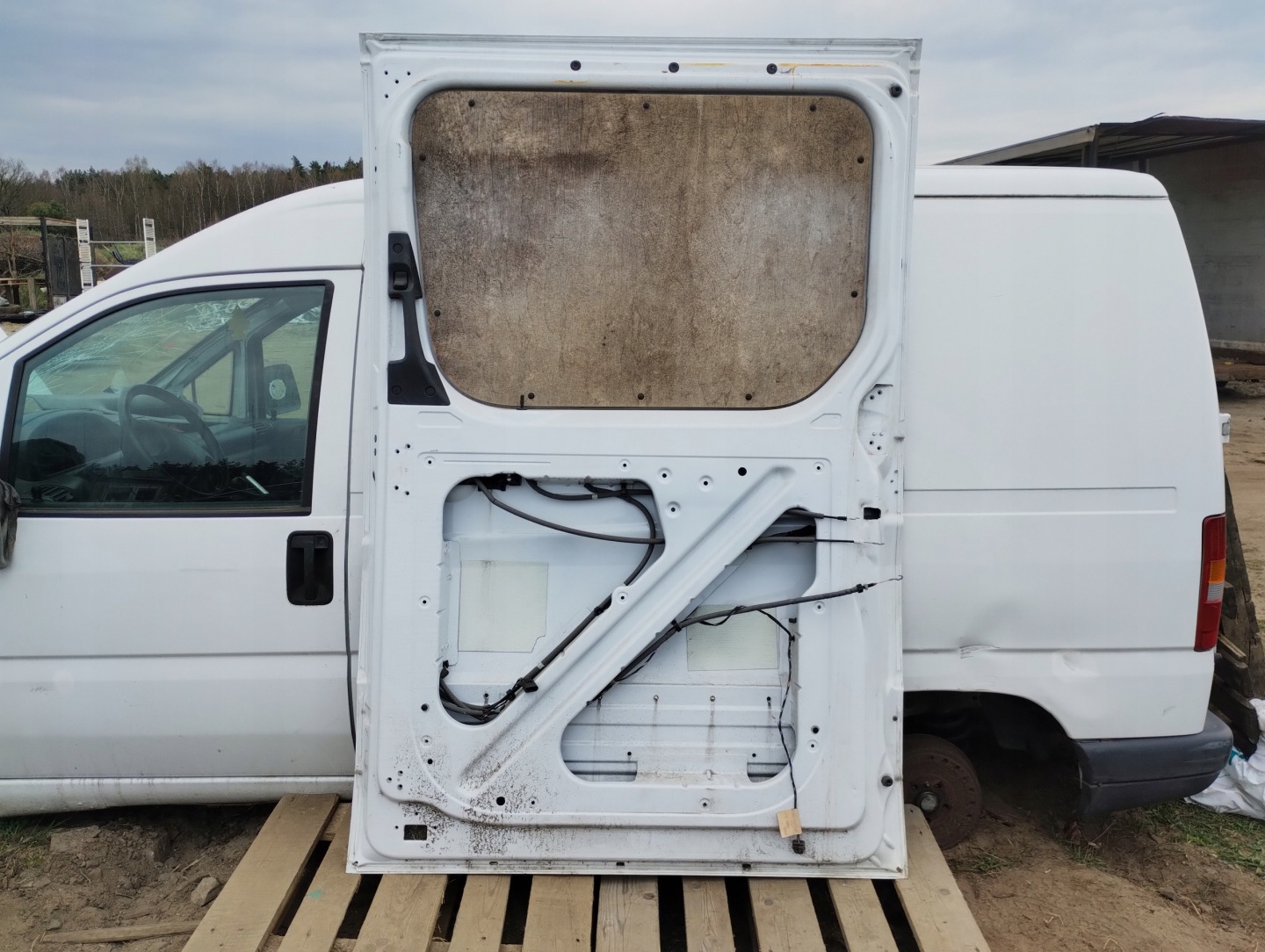 Mercedes-Benz Sprinter W910 Tür Hinten Rechts Door Porta Porte - Thumbnail 5
