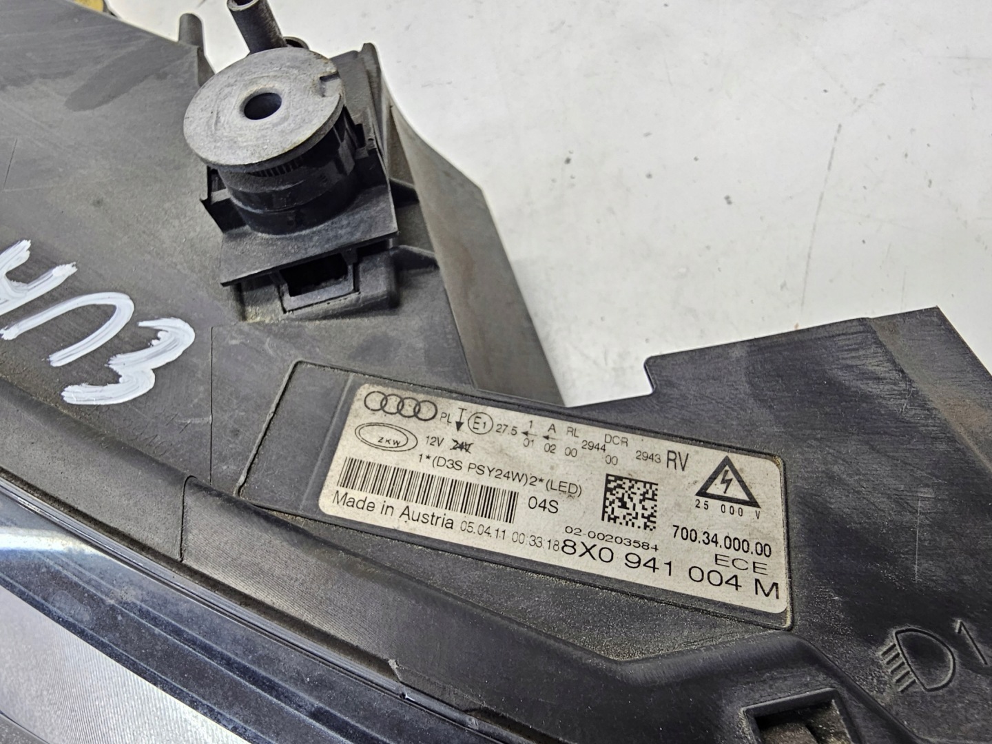 Frontscheinwerfer Audi A1 8X 8X0941004ME Bi-Xenon Rechts Scheinwerfer Headlight - Thumbnail 9