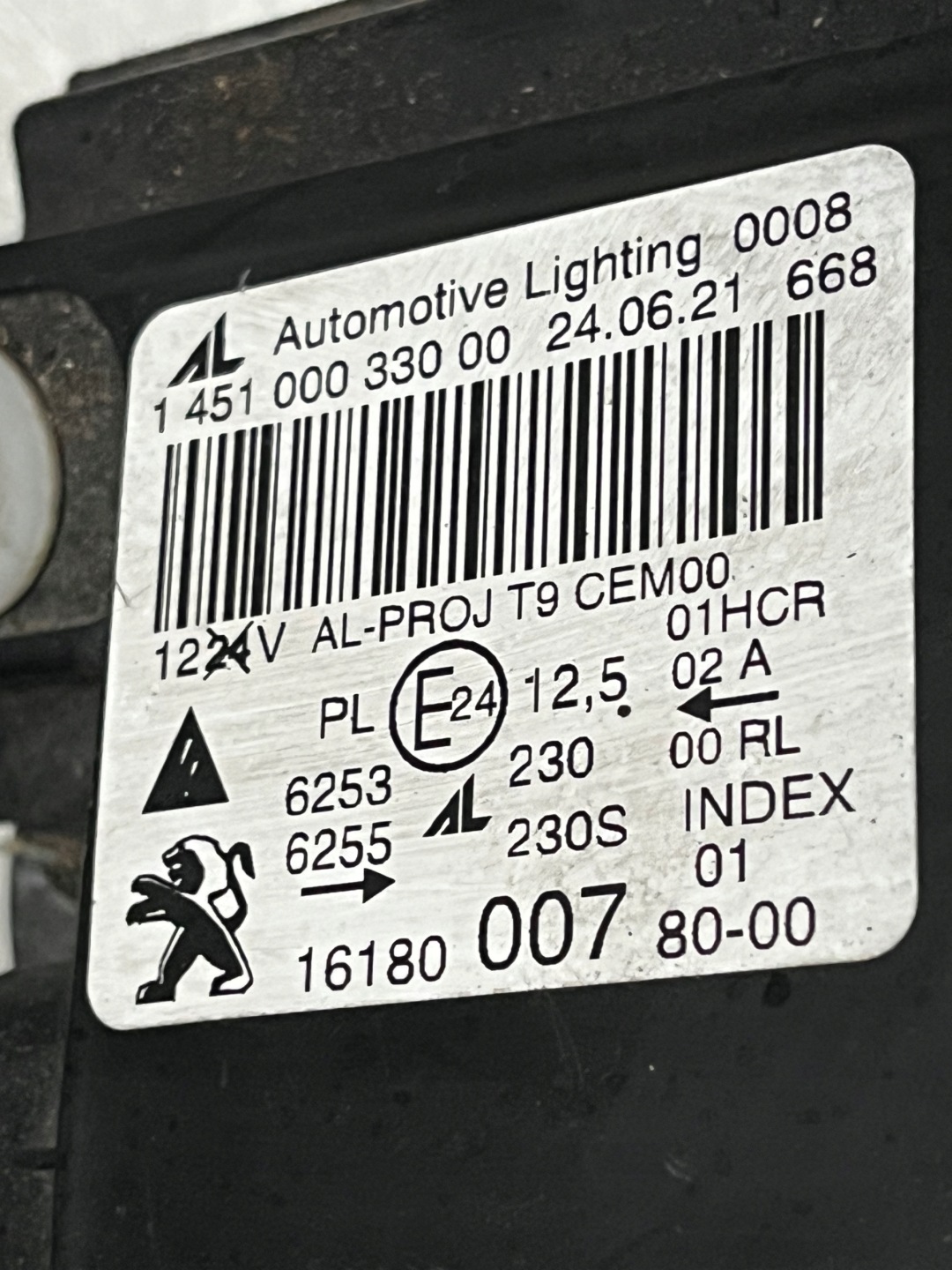 Frontscheinwerfer Peugeot 308 F 1618000680 LED Links Scheinwerfer Headlight - Thumbnail 9