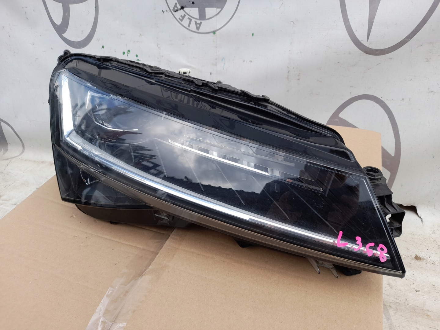 Frontscheinwerfer Skoda Superb III 3V Facelift LED Rechts Scheinwerfer Headlight - Thumbnail 1