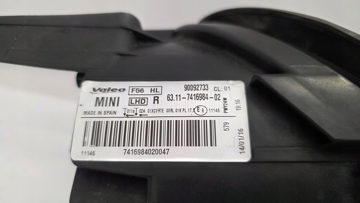 Frontscheinwerfer Mini MINI F57 7416984 LED ADAPTIVE Rechts Headlight - Thumbnail 9