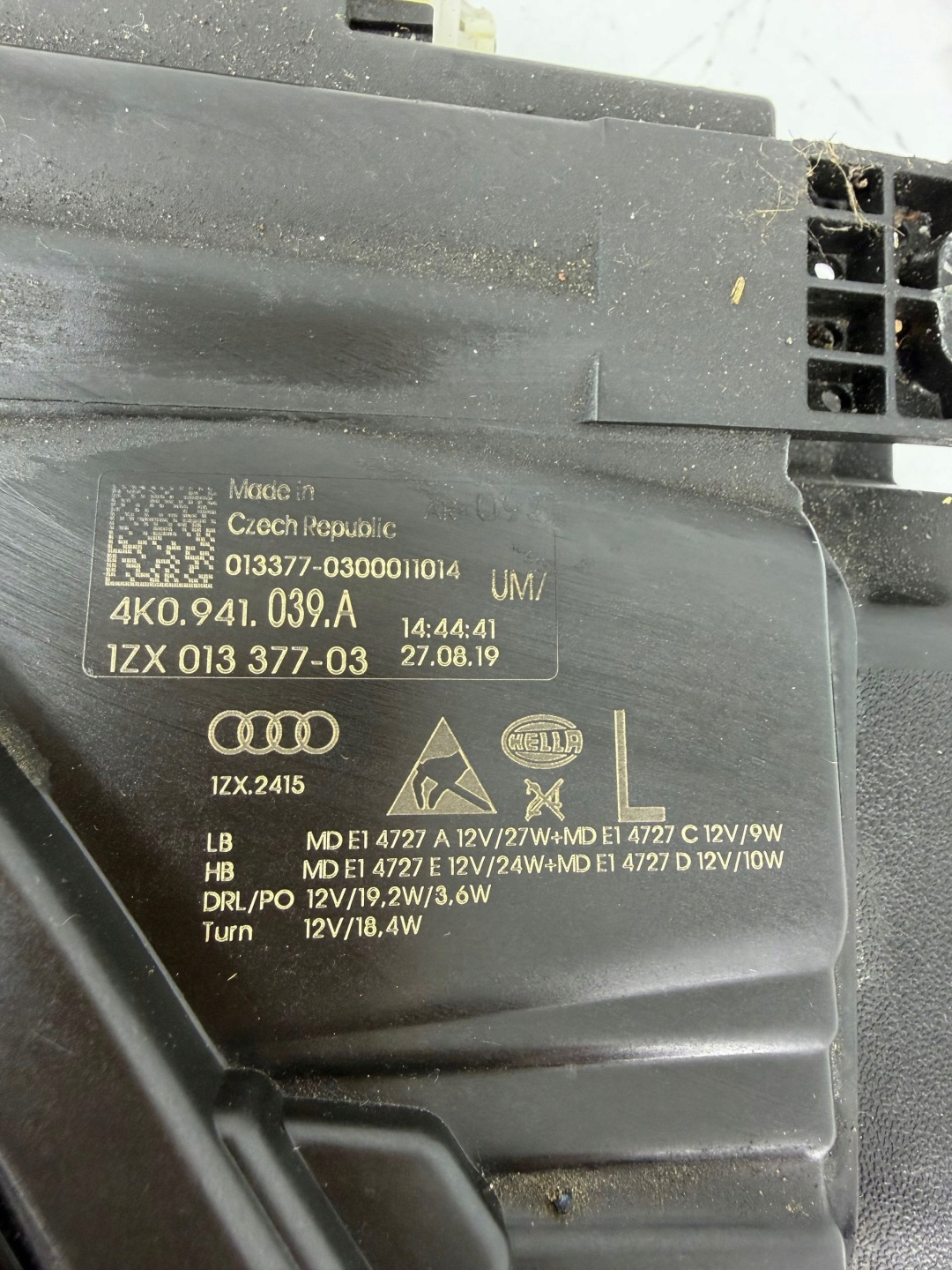 Frontscheinwerfer Audi A6 4K0941039A LED Links Scheinwerfer Headlight - Thumbnail 11