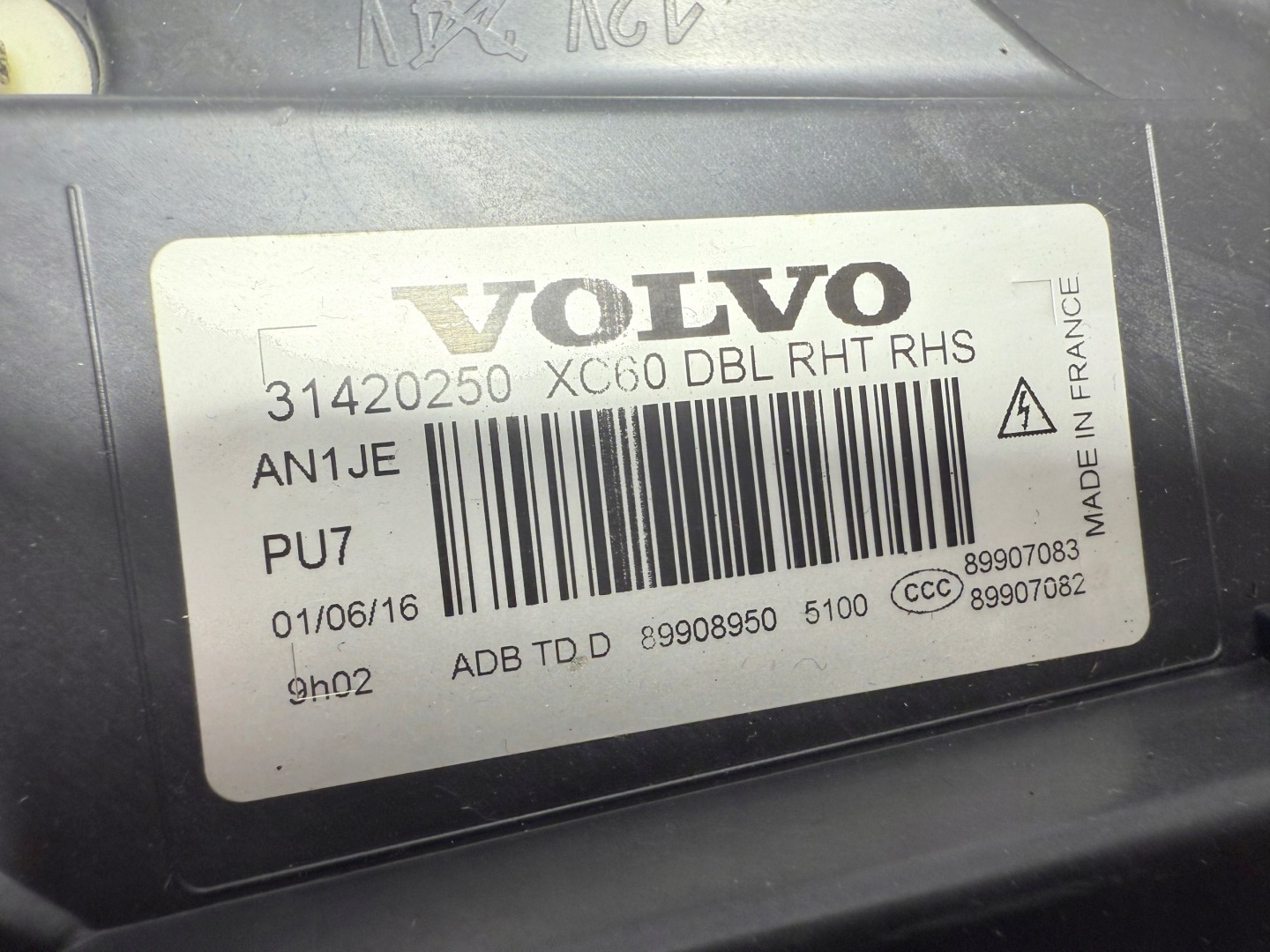 Frontscheinwerfer Volvo XC60 Facelift Xenon Links Scheinwerfer Headlight - Thumbnail 9