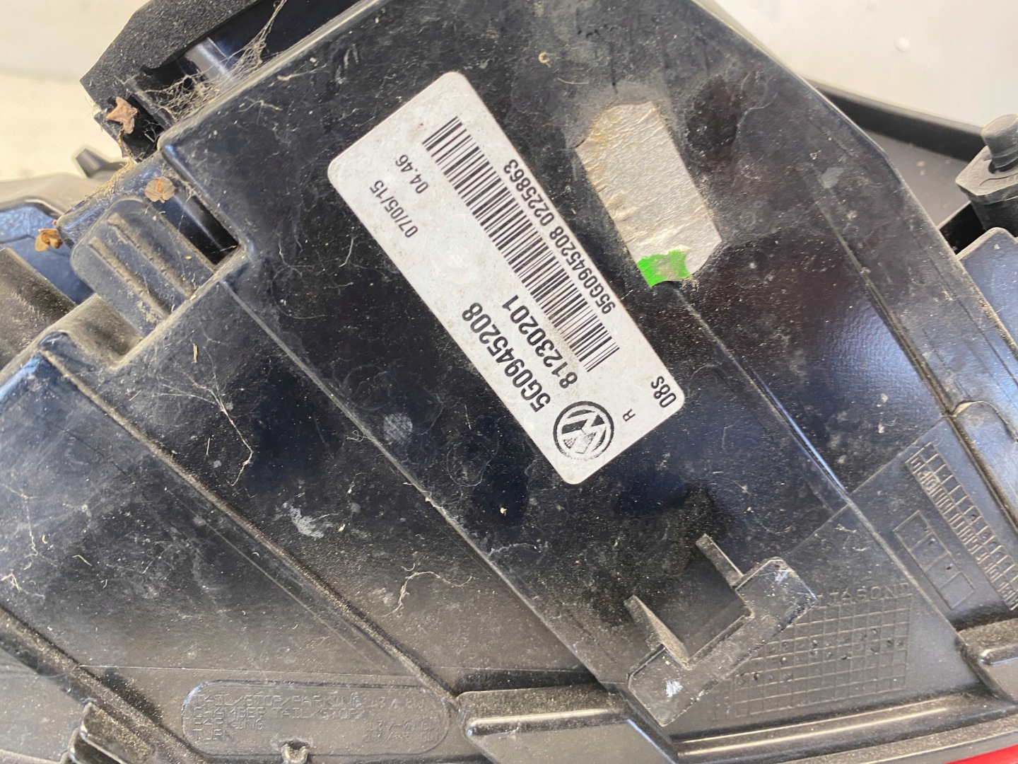 VW Golf V Rückleuchte 5G0945208 Rearlamp - Thumbnail 11