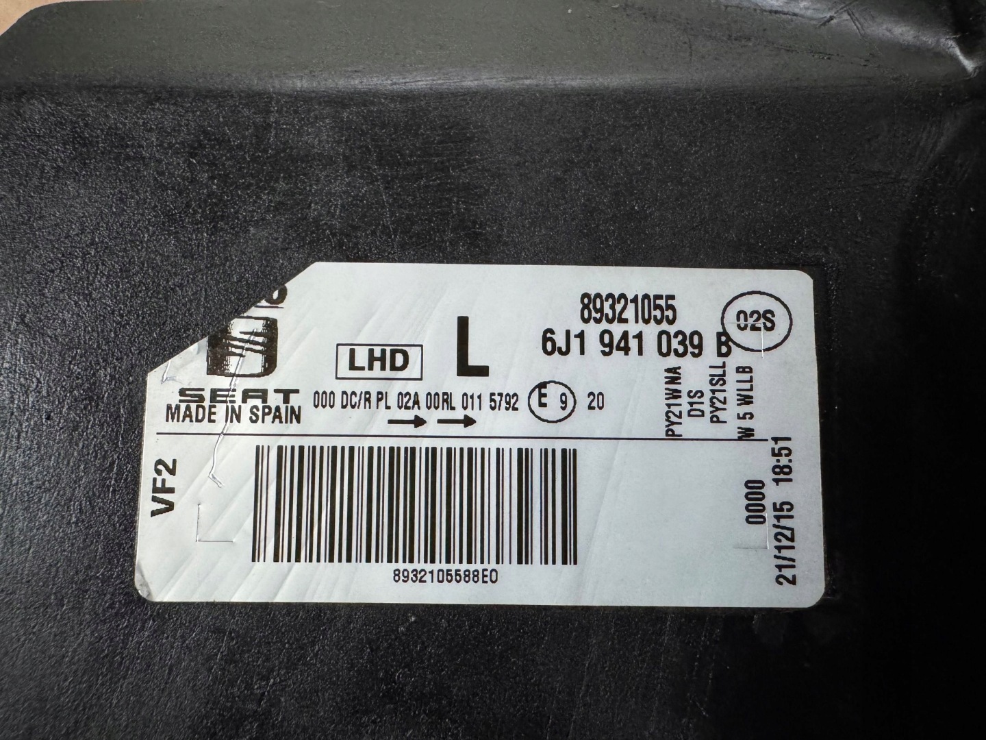 Frontscheinwerfer SEAT Ibiza 6J 6J1941039B Bi-Xenon Links Scheinwerfer Headlight - Thumbnail 8