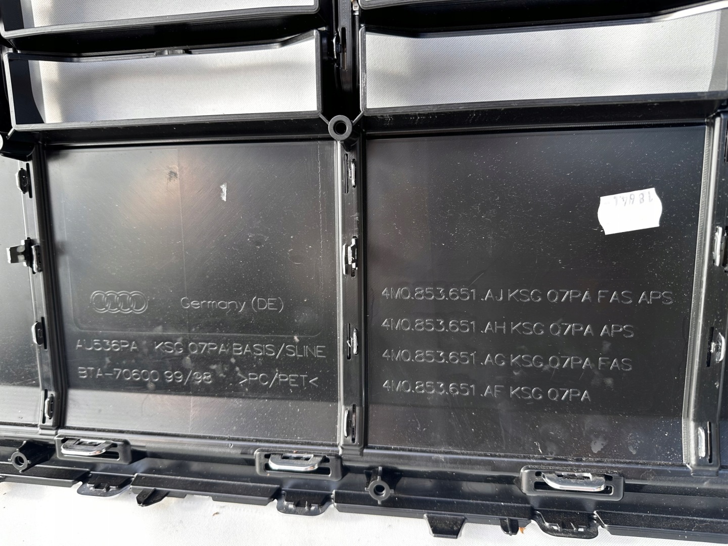Audi Q7 Kühlergrill FRONTGRILL Kühlergitter 4M0853651 - Thumbnail 5