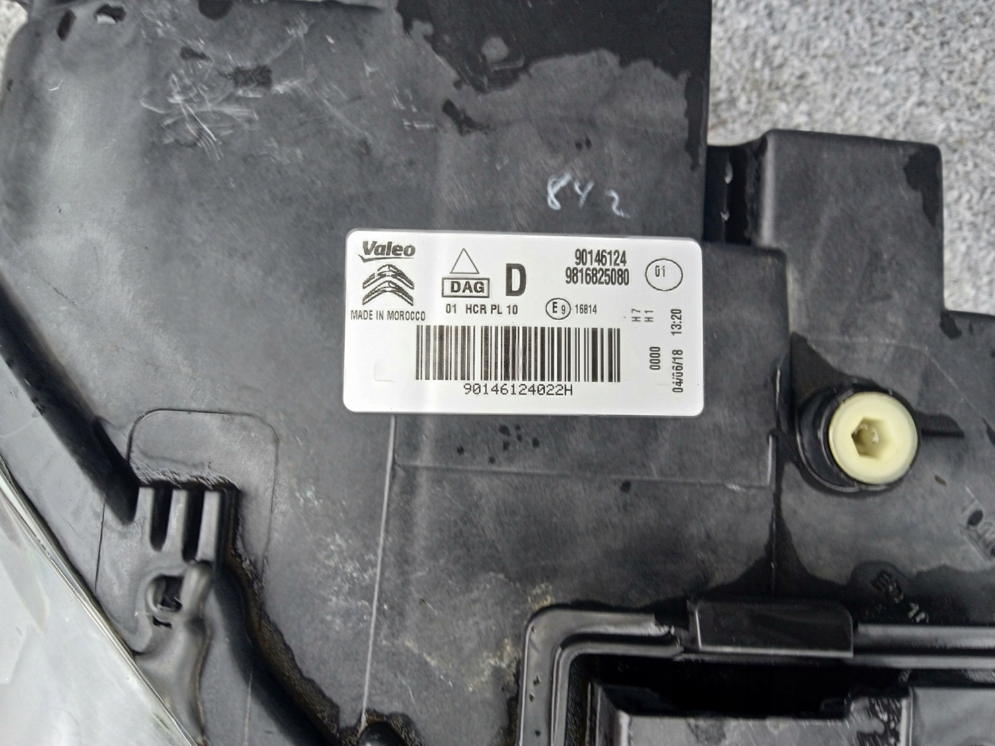 Frontscheinwerfer Citroen Berlingo I 9816825080 LED Links Scheinwerfer Headlight - Thumbnail 8