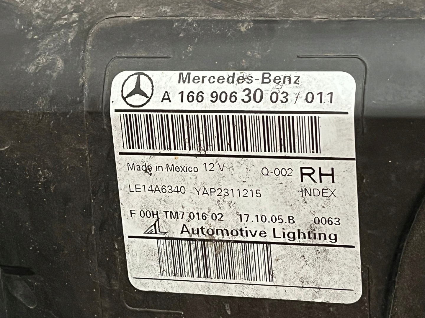 Frontscheinwerfer Mercedes-Benz GLS W166 A1669063003 LED Rechts Headlight - Thumbnail 4