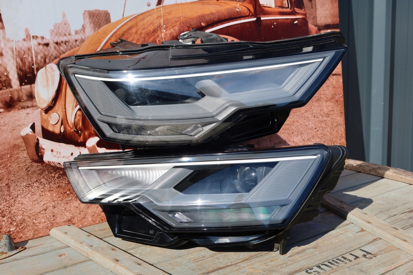 Frontscheinwerfer Audi A6 8K0941034 LED Links Scheinwerfer Headlight - Thumbnail 1