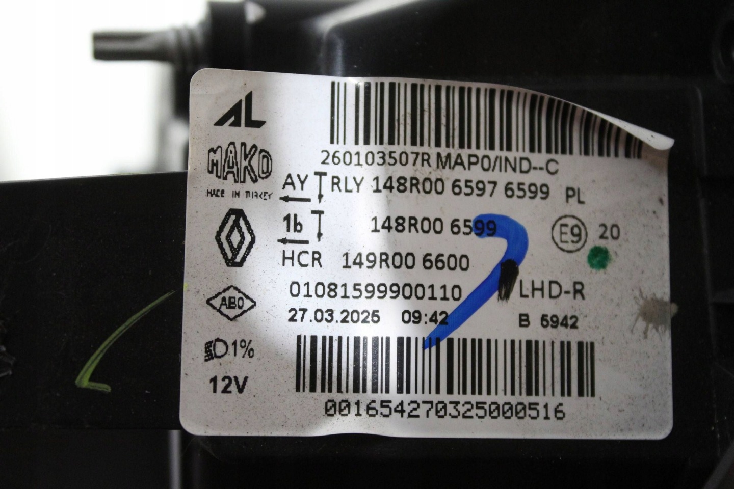 Frontscheinwerfer Renault Clio X98 260103507R LED Rechts Scheinwerfer Headlight - Thumbnail 3