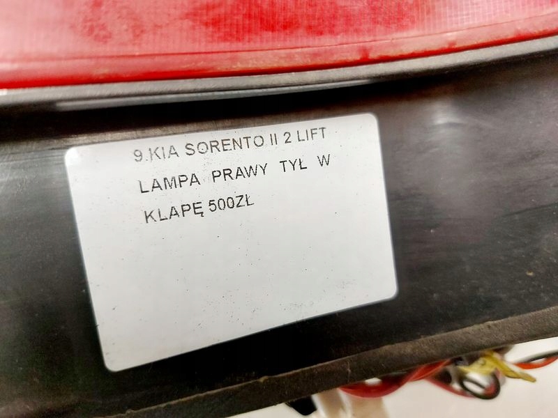 Kia Sorento UM Rückleuchte Rearlamp - Thumbnail 7