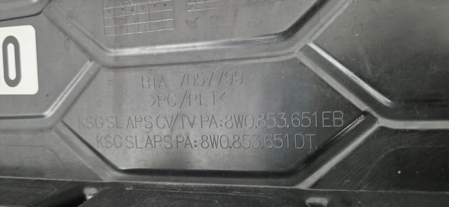 Audi A4 B9 Kühlergrill FRONTGRILL Kühlergitter 8W0853651EB - Thumbnail 8