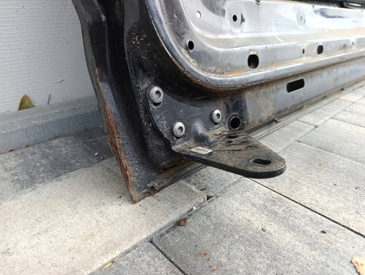 VW Transporter T5 Tür Hinten Rechts Door Porta Porte - Thumbnail 8