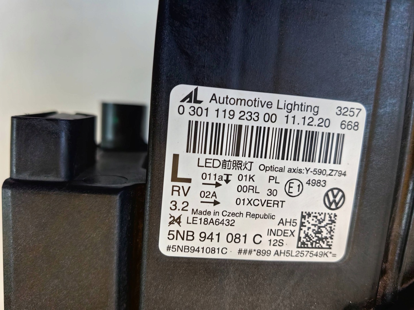Frontscheinwerfer VW Tiguan Facelift LED Links Scheinwerfer Headlight - Thumbnail 12