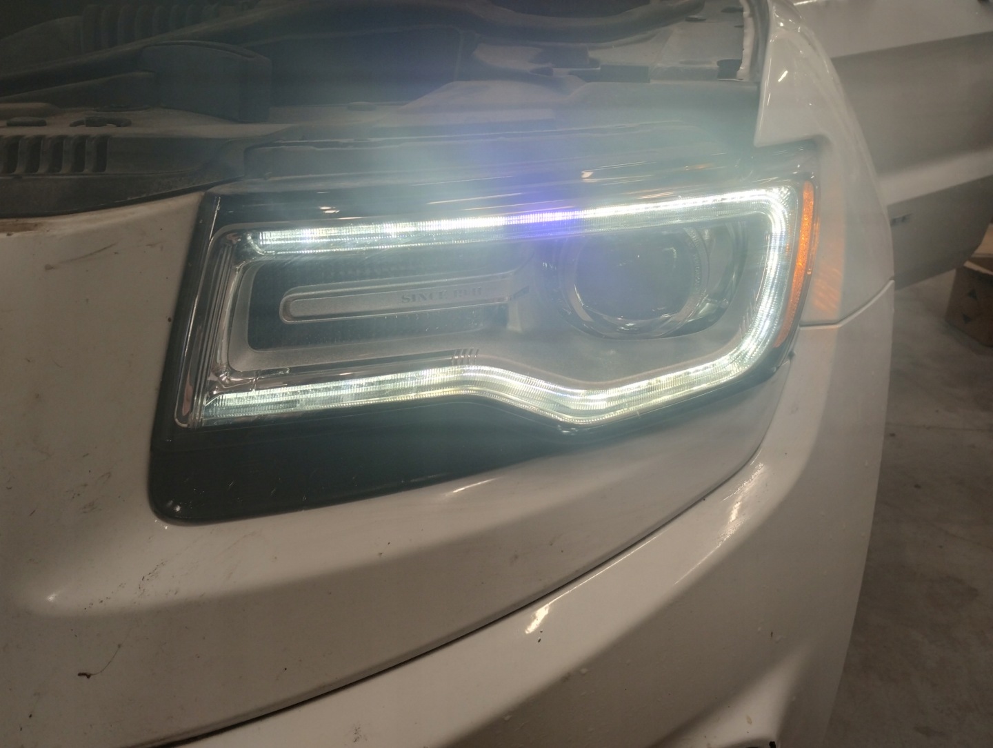 Frontscheinwerfer Jeep Cherokee J 68111001AF LED Links Scheinwerfer Headlight - Thumbnail 12