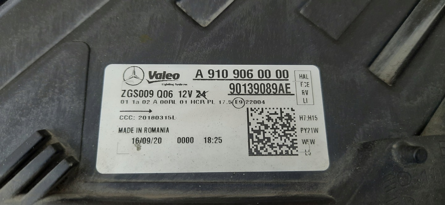 Frontscheinwerfer Mercedes-Benz Sprinter W910 LED Links Scheinwerfer Headlight - Thumbnail 10