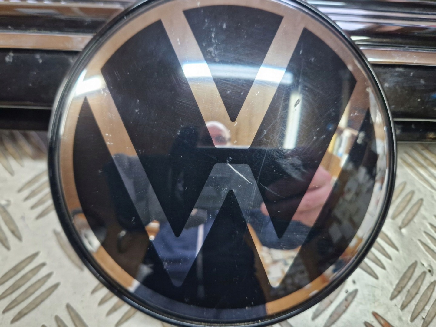 VW Golf V Kühlergrill FRONTGRILL Kühlergitter 5H0853651NV - Thumbnail 4