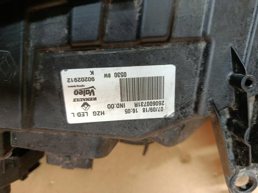 Frontscheinwerfer Renault Koleos RZG 260600731R LED Links Scheinwerfer Headlight - Thumbnail 5