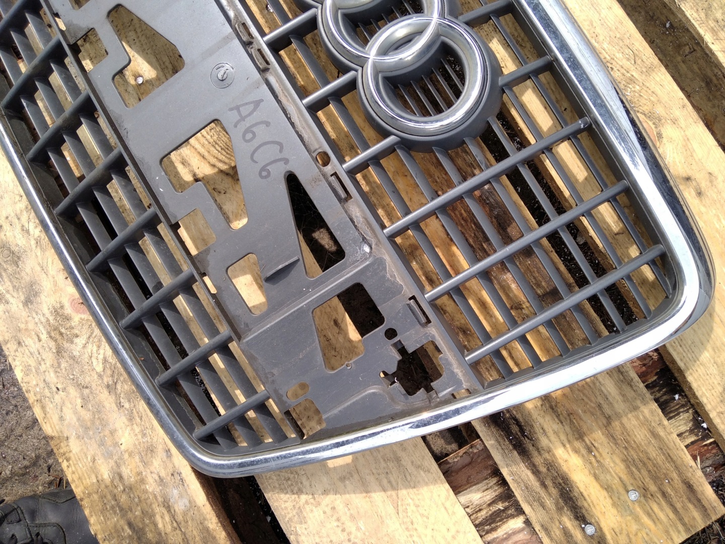 Audi A6 Kühlergrill FRONTGRILL Kühlergitter 4F0853651L - Thumbnail 3