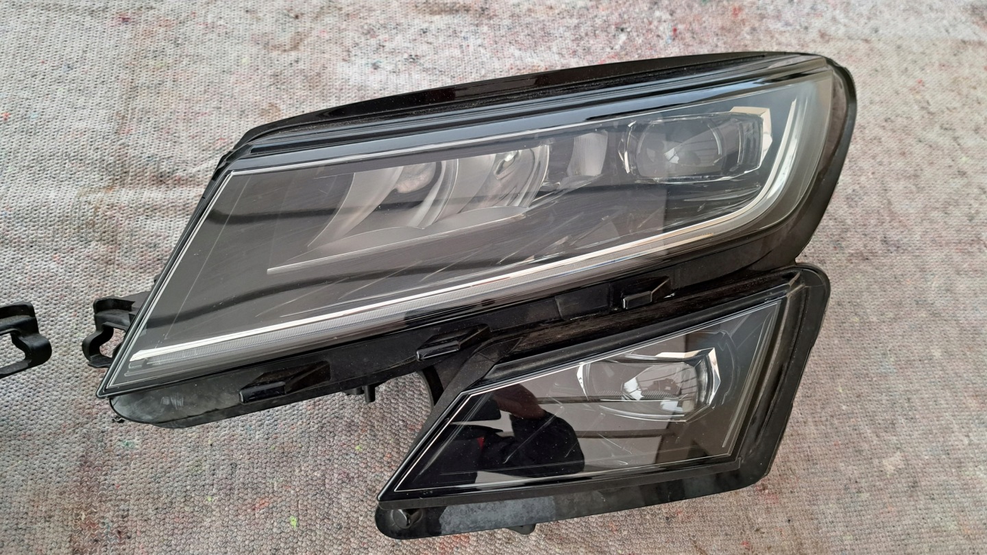 Frontscheinwerfer Skoda Kodiaq 566 566941016H LED Links Scheinwerfer Headlight - Thumbnail 9