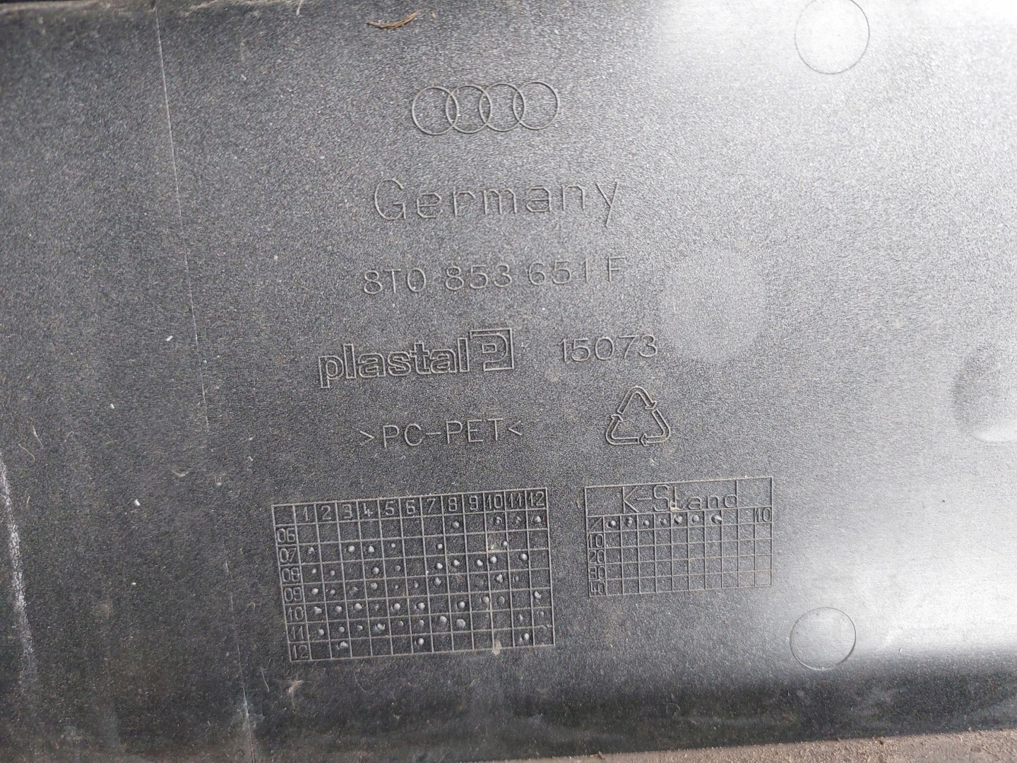 Audi 8T0 Kühlergrill FRONTGRILL Kühlergitter 8T0853651F - Thumbnail 10