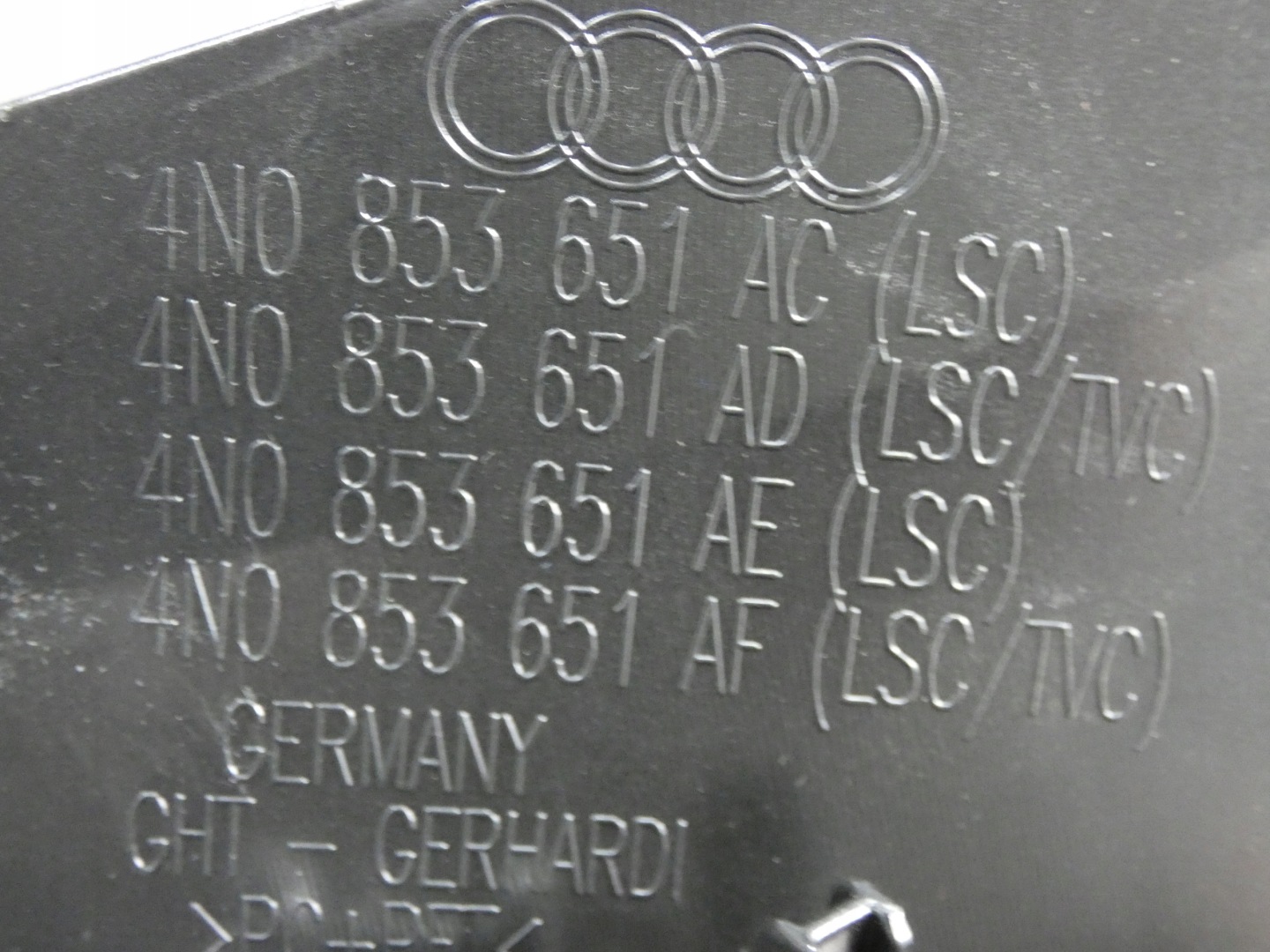 Audi 4N0 Kühlergrill FRONTGRILL Kühlergitter 4N0853651AC - Thumbnail 11