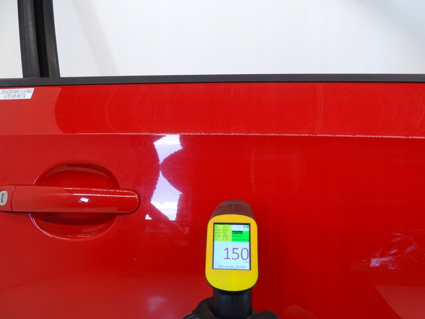 Skoda Rapid Roomster 5J Tür Vorne Rechts Door Porta Porte - Thumbnail 6