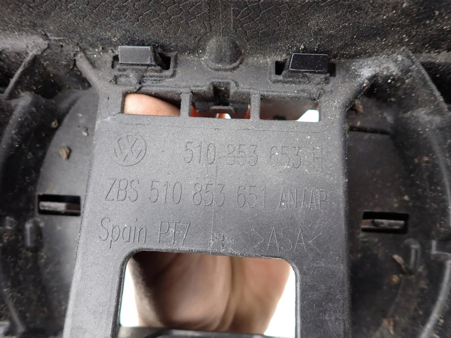 VW Golf Sportsvan Kühlergrill FRONTGRILL Kühlergitter 510853651A - Thumbnail 7