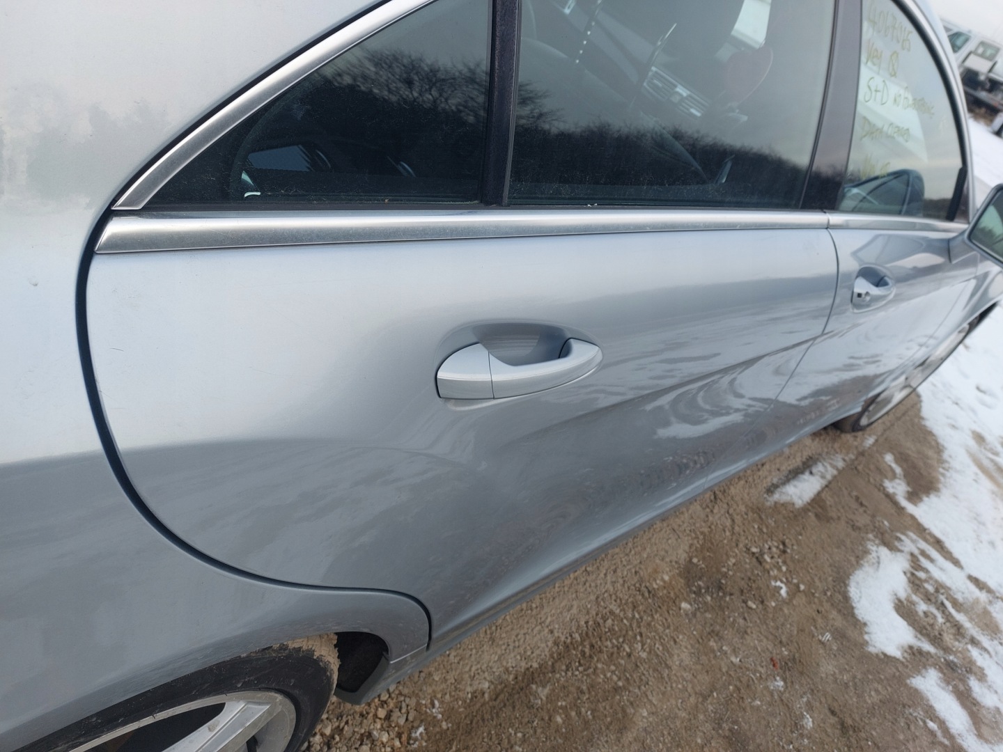 Mercedes-Benz CLS W218 Tür Hinten Rechts Door Porta Porte - Thumbnail 8