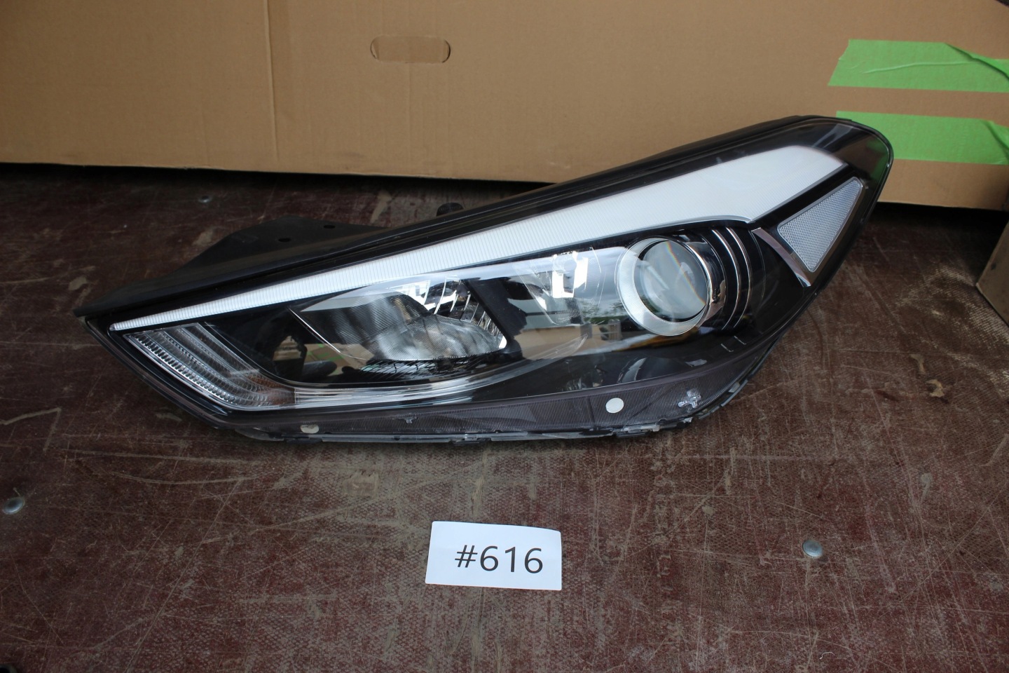 Frontscheinwerfer Hyundai Tucson NX4E 92101D7101 LED Links Headlight - Thumbnail 1
