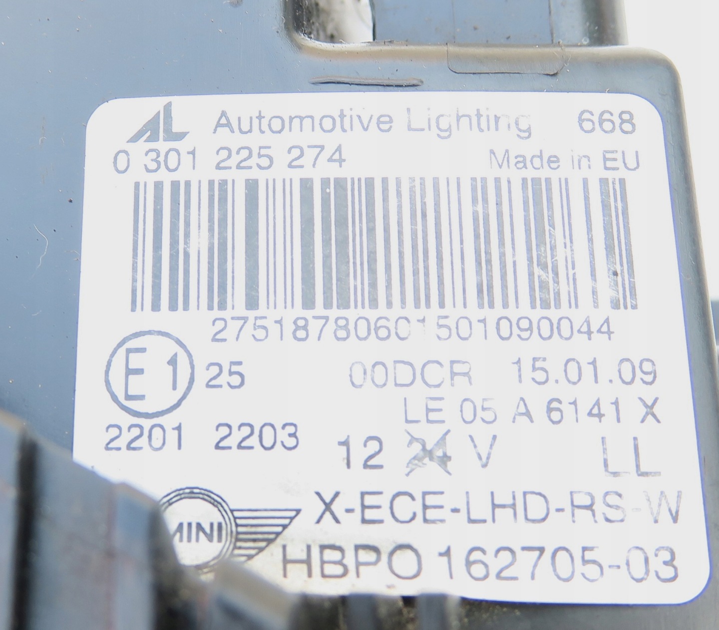 Frontscheinwerfer Mini MINI R56 0301225 Xenon Rechts Scheinwerfer Headlight - Thumbnail 8