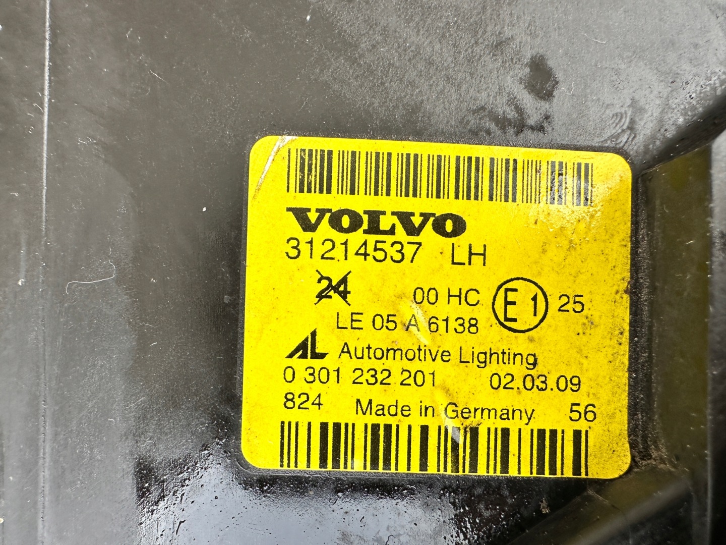 Frontscheinwerfer Volvo C30 31214537VO LED Links Scheinwerfer Headlight - Thumbnail 6