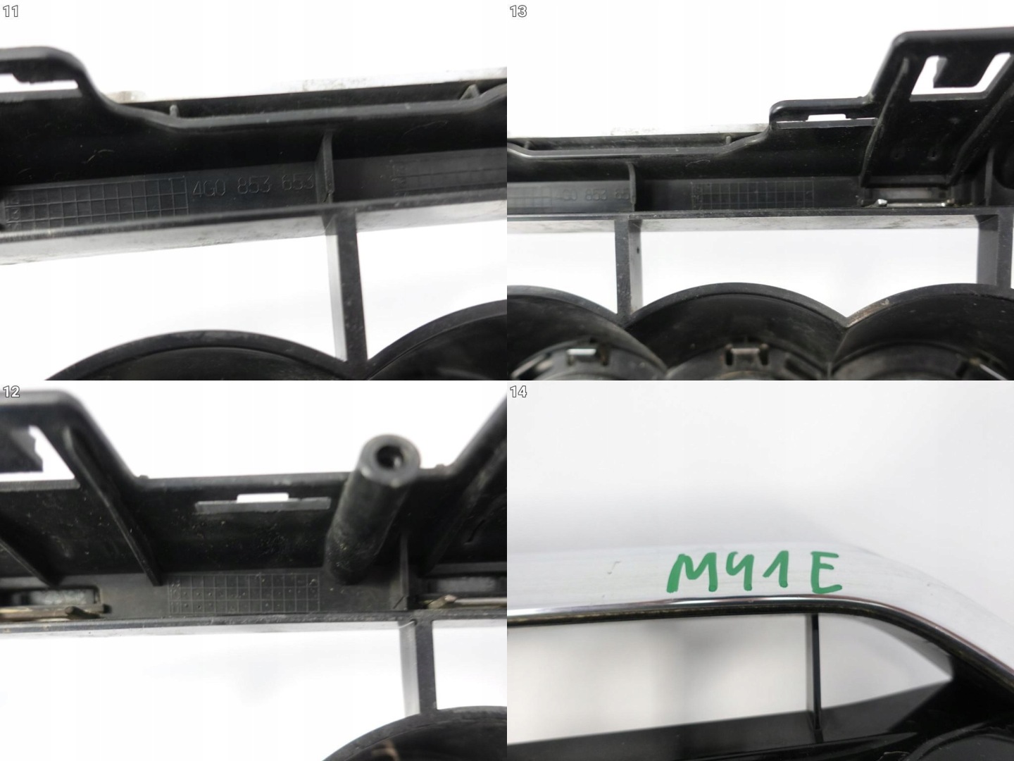 Audi A6 Kühlergrill FRONTGRILL Kühlergitter 4G0853653 - Thumbnail 12